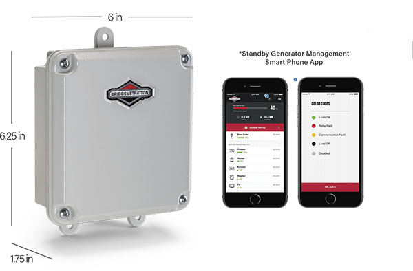 *Standby Generator Management Smart Phone App  by Briggs & Stratton 