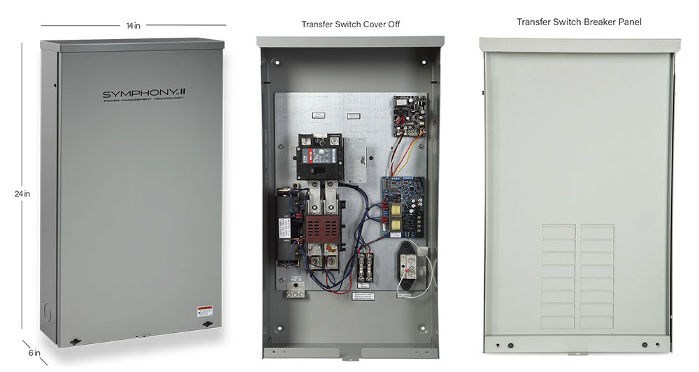 Symphony® II Power Management Transfer Switches  by Briggs & Stratton 