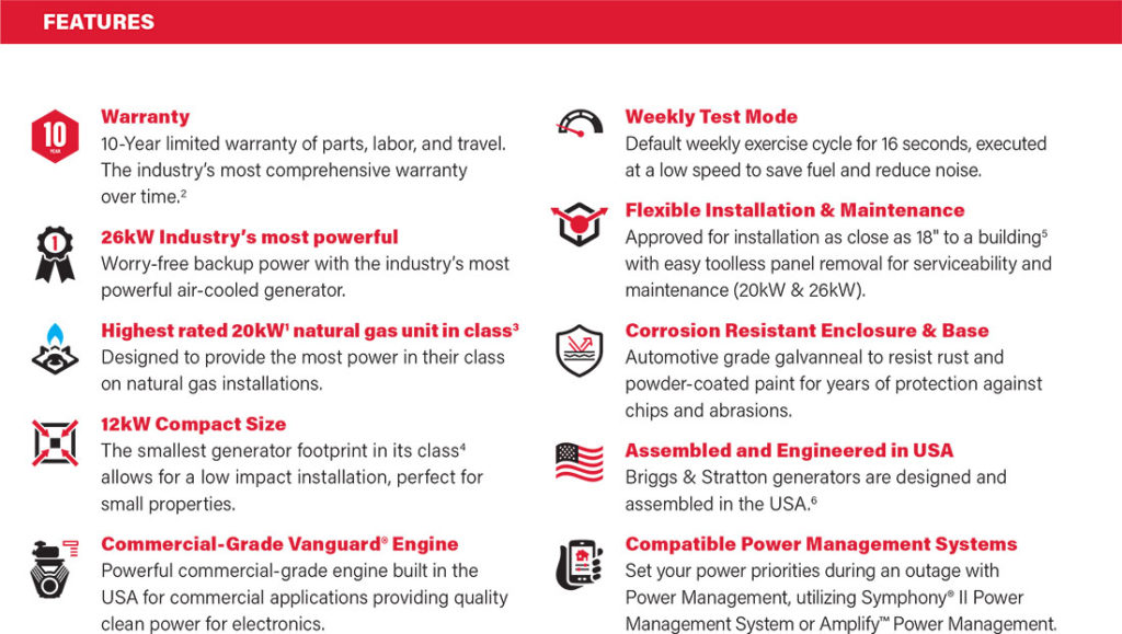 Briggs & Stratton Power Protect Series | Briggs & Stratton Standby ...